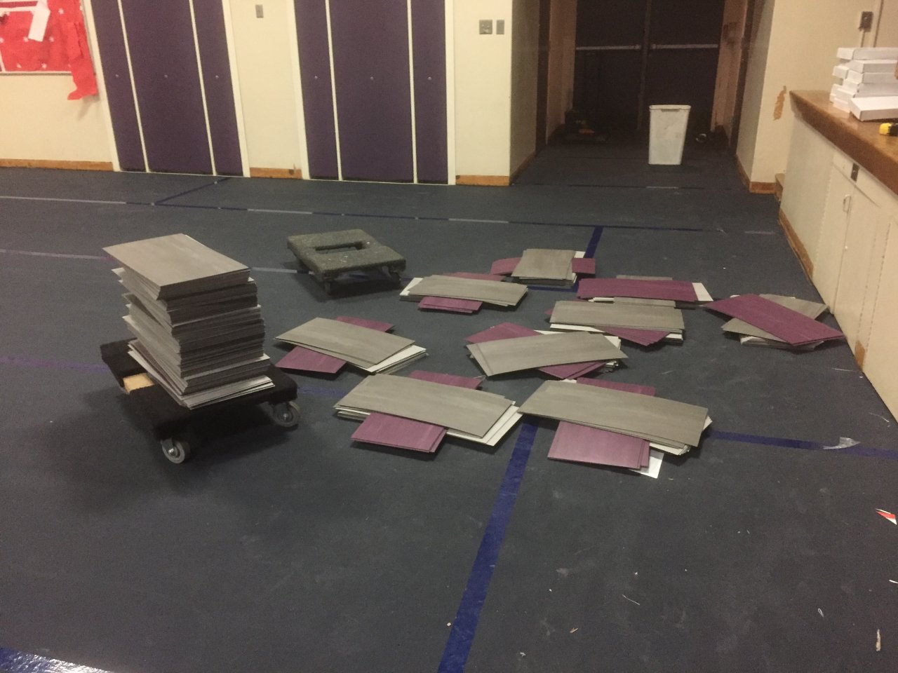 How to achieve a Random Pattern with LVP | Flooring Forum - DIY ...